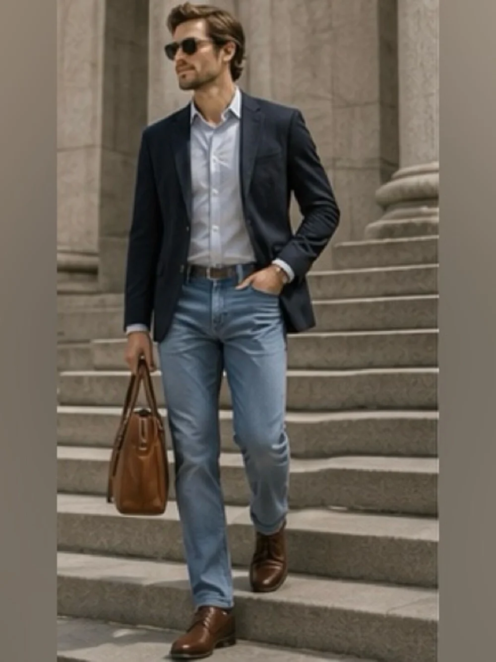Lucky Brand Slim Straight Light Blue Jeans